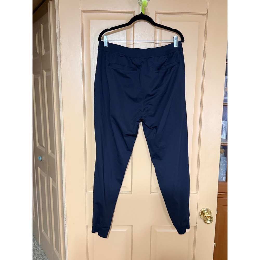 Rhone Commuter Joggers Mens Large Navy Blue Tapered Athletic Casual Pants L/G - Picture 2 of 3